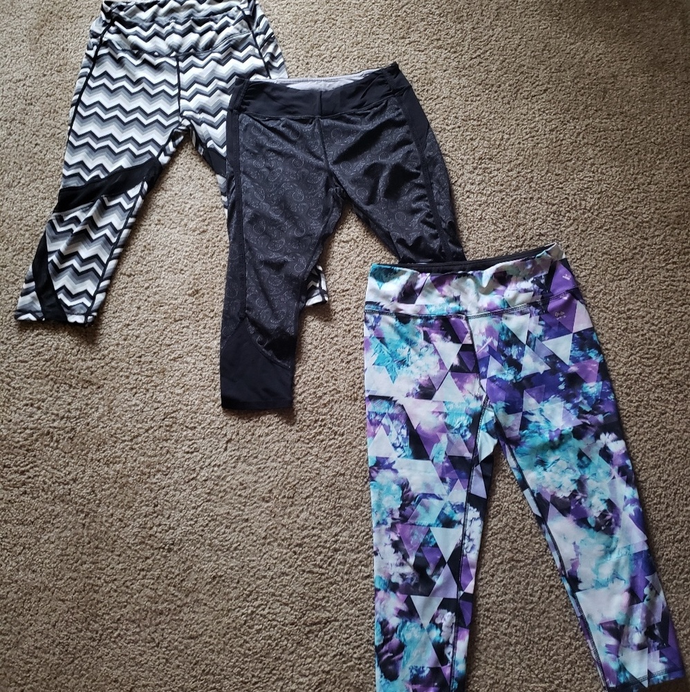 Bundle of 3 workout Crops